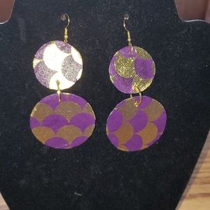 1 of a kind handmade earrings